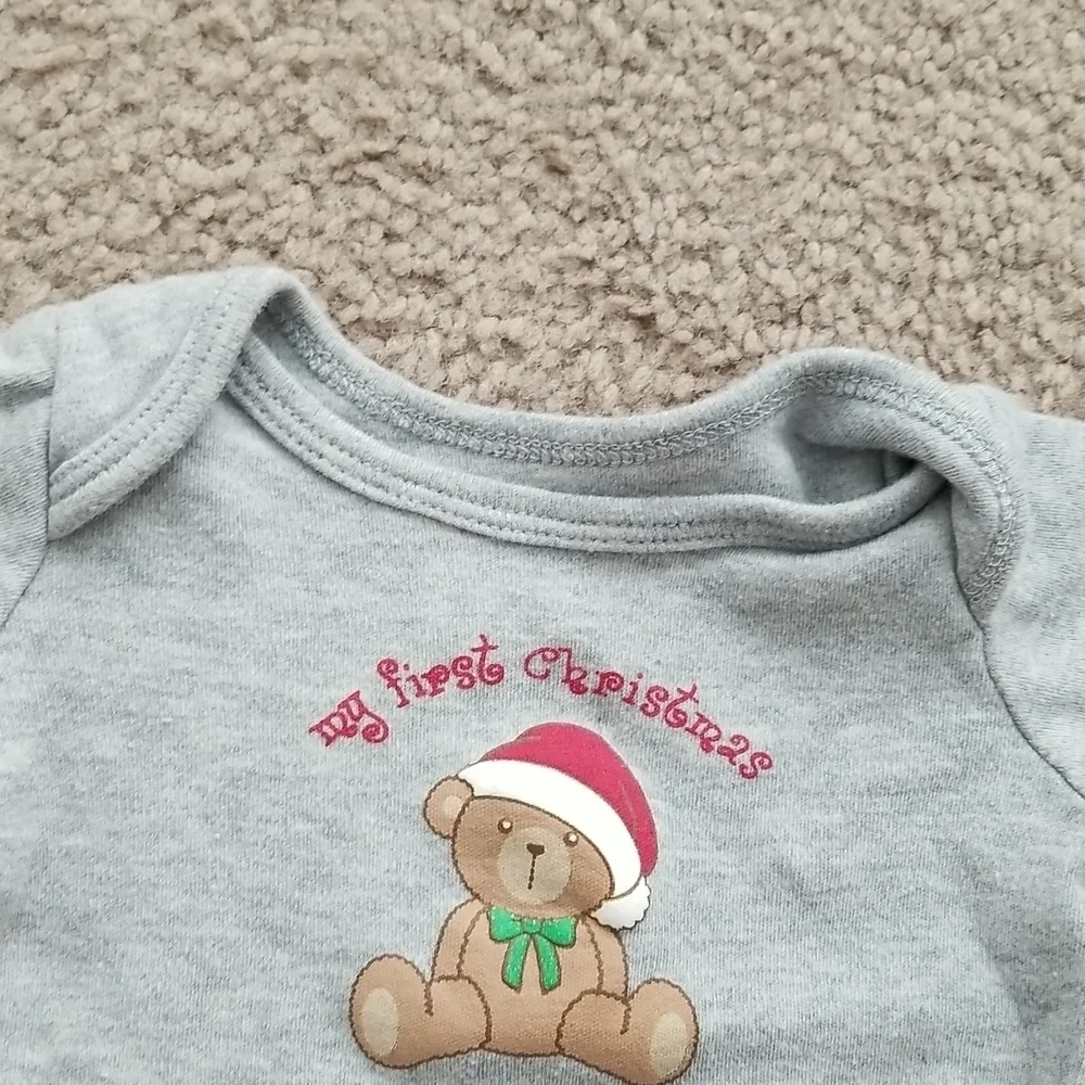 Baby First Christmas Onesie